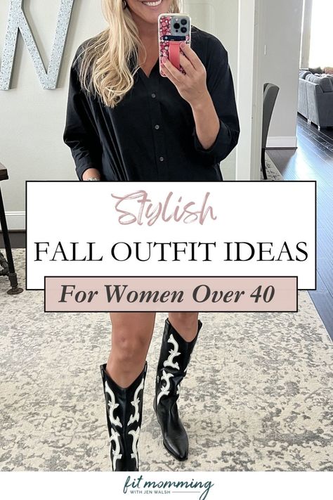 Uncover the secrets to looking effortlessly chic this autumn with our Womens Over 40 Outfits for Fall. In this blog post, we present Trendy Fall Outfits for Women that combine comfort and style. From sophisticated jackets to flattering jeans, find the perfect ensemble to make you feel confident and stylish every day. Trendy Fall Outfits For Women, Nordstrom Outfit, Nike Coat, Over 40 Outfits, Casual Mom Style, Fall Outfits For Women, Outfits For Fall, Flattering Jeans, Stylish Fall Outfits