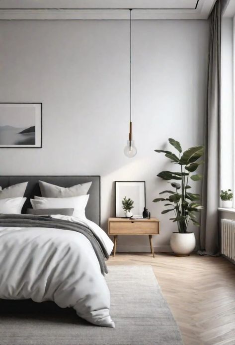 21 Serene minimalist bedroom Ideas for 2024 1 Minimalist Bedroom Decor, Zen Bedroom, Minimal Bedroom, Minimalist Bedroom Design, Bedroom Retreat, Gray Bedroom, Simple Bedroom, Minimalist Bedroom, Luxury Interior Design