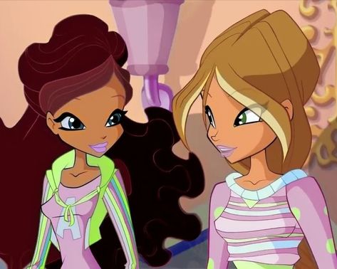 Aisha And Flora, Aries Aesthetic, Beverly Hills Chihuahua, Clubbing Aesthetic, Fairy Friends, Snow Dogs, Winx Club, Random Stuff, Jade