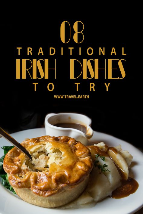 Traditional Irish Food Recipes, Irish Treats, Traditional Irish Recipes, Irish Pub Food, Traditional Irish Food, Celtic Food, Traditional Irish Stew, Irish Dinner, Irish Foods