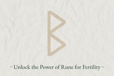 Rune for Fertility, Viking Rune for Fertility, the Power of Rune for Fertility Fertility Rune, Fertility Symbols, Rune Symbols, Viking Runes, Babe Quotes, Viking History, Diy Pottery, Fertility, Zoo Animals