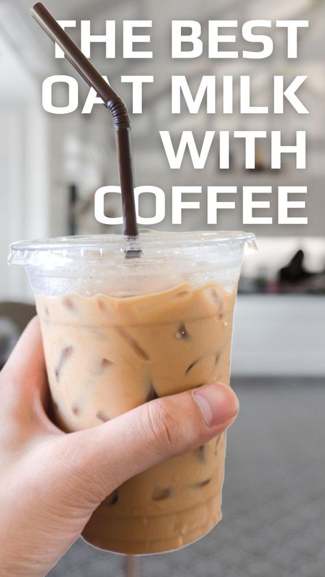 Drinks To Make With Oat Milk, Oat Milk Coffee Starbucks, Iced Coffee Recipe Oat Milk, Oat Milk Recipe For Coffee, Oat Milk Coffee Creamer Recipe, How To Froth Oat Milk, Oat Milk Cappuccino, Coffee With Oat Milk Recipe, Oat Milk Iced Coffee Recipe