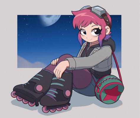 Ramona Flowers Fanart, Scott Pilgrim Movie, Bryan Lee O Malley, Scott Pilgrim Comic, Manic Pixie Dream Girl, Ramona Flowers, Scott Pilgrim Vs. The World, Mary Elizabeth Winstead, Vs The World