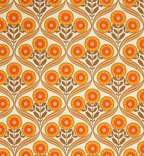 Original, groovy mid century mod vintage wallpaper. Measures approximately 16.5 feet in length and 21 inches wide. key words: sixties seventies flowers, orange, tangerine, brown, yellow, sunshine, daisy, daisies, green, lime, olive, dark, light, medium, burnt, cream, botanical, brown, chocolate, Leaf Vector, 70s Aesthetic, Orange Spice, Motif Vintage, Retro Wallpaper, Wallpaper Vintage, Vintage Orange, Original Wallpaper, Retro Pattern