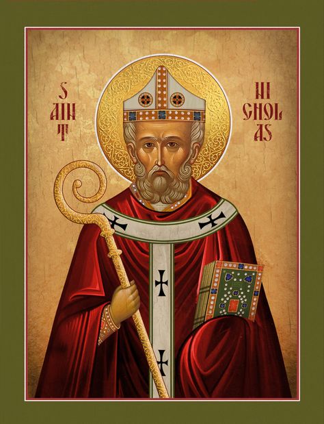 Saint Nicholas Day, Saints For Kids, Saint Blaise, St Nicholas Day, Eastern Orthodox Church, What Is Today, Orthodox Icon, St Nicolas, Saint Nicolas