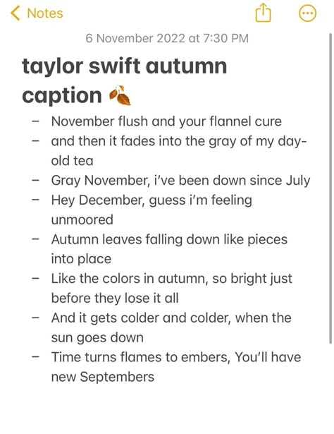 Insta Bios Taylor Swift, Cute Taylor Swift Captions, Taylor Swift Fall Instagram Captions, Taylor Swift Bios Ideas, Autumn Username Ideas, Taylor Swift Winter Captions, Taylor Swift Fall Captions, Taylor Swift Username Ideas Instagram, Lyrics Bio Ideas