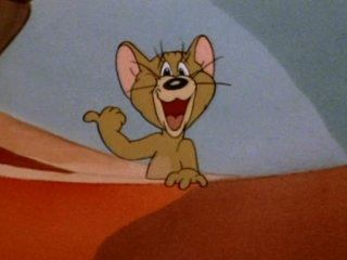 Jerry Mouse in the 1943 Tom and Jerry Cartoon Baby Puss:) Tom And Jerry, This Guy, Short Videos, Created By, Blue