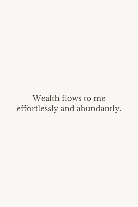 wealth affirmations Daily Affirmations Success, Career Affirmations, Wealth Quotes, Money Vision Board, Wealth Manifestation, Affirmation Board, Manifestation Techniques, Vision Board Affirmations, Vision Board Manifestation