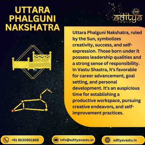 Uttara Phalguni Nakshatra, Swati Nakshatra, Lucky Sign, Jyotish Astrology, Vastu Shastra, Leadership Qualities, Career Advancement, Goal Setting, New Age