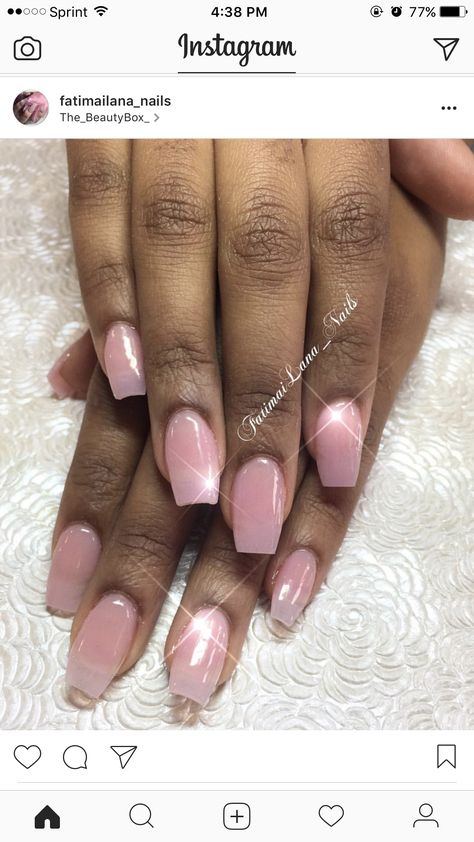 Chic Nails Classy Pink, Clear Pink Gel Nails, Pink Nails Classy, Light Pink Christmas Nails, Square Short Acrylic Nails, Butterfly Acrylics, Clear Pink Acrylic Nails, Baby Pink Acrylic Nails, Clear Pink Nails