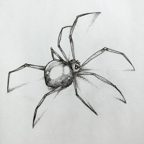 Spider Illustration Drawing, Drawing Ideas Spider, Spider Art Drawing, Spider Drawing Sketches, Spider Sketch, Badass Drawings, Spider Illustration, Spider Drawing, Tier Tattoo