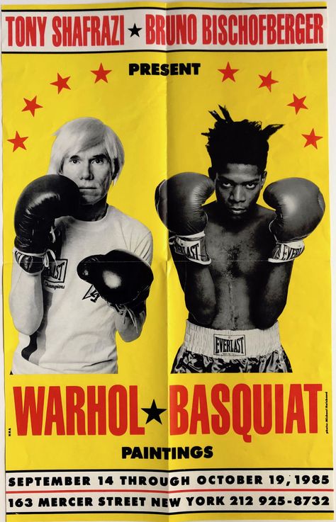 Street Art Posters from New York City (1970- 2001) - Flashbak Warhol Paintings, Basquiat Paintings, Gallery Poster, Punk Poster, Promotional Poster, Jean Michel Basquiat, New York Art, Art Birthday, Gig Posters