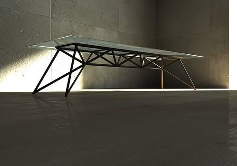 Explore Stephen Tierney's photos on Flickr. Stephen Tierney has uploaded 588 photos to Flickr. Reclaimed Dining Table, Modern Industrial Furniture, Geometric Furniture, Iron Table Legs, Loft Furniture, Industrial Design Furniture, Metal Furniture Design, Metal Table Base, Resin Furniture