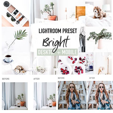 Bright Lightroom Presets Bright Lightroom Presets Free, Lightroom Bright Presets, Vintage Lightroom Presets, Lightroom Presets Free Download, Lightroom Presets For Portraits, Photoshop Presets, Professional Lightroom Presets, Free Lightroom Presets, Product Shots