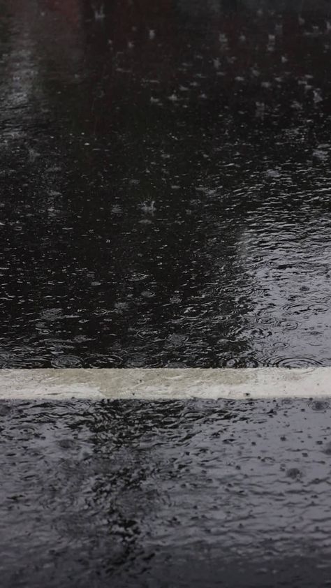 Download Slow motion of raindrops on a road, rain background for free Rain Background, Nature Baground Images, Background Motion, Cracked Wallpaper, Live Backgrounds, Rainy Day Aesthetic, Dreamy Artwork, Free Video Background, Motion Sickness