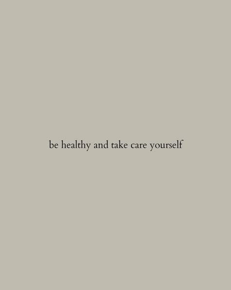 Taking care of yourself is the greatest investment you’ll ever make✨Nourish your body with wholesome foods, calm your mind with gentle thoughts, and soothe your soul with self-love🫶🏻Remember, your well-being is not a luxury, it’s a necessity ♥️ By prioritizing your health and happiness, you’ll unlock a life filled with vitality, purpose, and joy 💖 Be kind to yourself, listen to your needs, and make self-care a sacred ritual. You are worth it 💌 Taking Better Care Of Yourself, You Are Your Home Take Care Of Yourself, Take Care Of You, Listen To Your Body Quotes, Your Body Quotes, Take Care Of Yourself Quotes, Safe Feeling, Listen To Yourself, Body Quotes