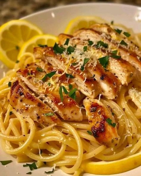 Super old recipes | Lemon Pepper Chicken Pasta | Facebook Lemon Pepper Chicken Pasta, Peppered Chicken, Chicken Linguine, Creamy Lemon Sauce, Linguine Recipes, Lasagna Casserole, Chicken Slices, Lasagna Pasta, Cajun Cooking