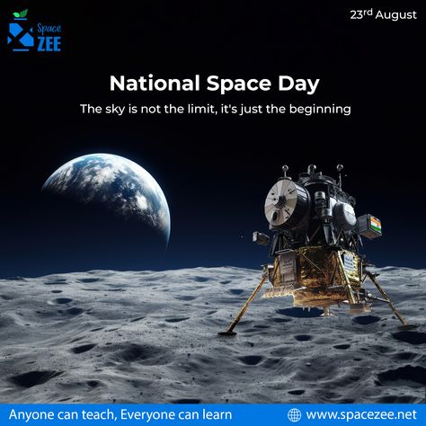 Celebrating National Space Day 🌌🚀 The sky isn’t the limit—it's just the beginning of endless possibilities. Explore, learn, and dream beyond the stars with Spacezee! 🌠

#SpaceExploration #ReachForTheStars #SpaceEducation #InspireCuriosity #STEMLearning #SpaceMission #EndlessPossibilities #Innovation #LearningIsLimitless #DiscoverTheUniverse Space Day, Stem Learning, Creative Posters, Space Exploration, Endless Possibilities, The Beginning, The Sky, Education, Stars