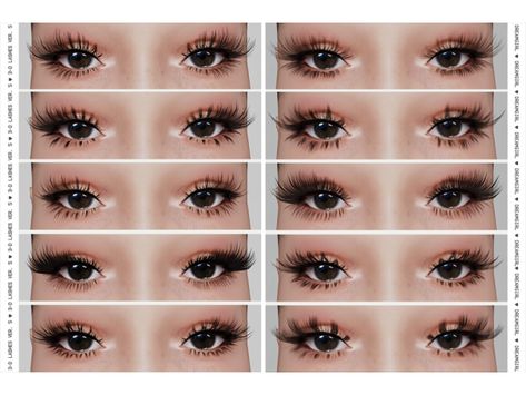 [ DREAMGIRL ] 3D LASHES VER. 5 Sims 4 Cc Dreamgirl Eyelashes, Dreamgirl Eyelashes Sims 4, Sims 4 Dreamgirl Eyelashes, Sims 4 Cc Dreamgirl Lashes, Sims 4 Cc Kiko Lashes, Manga Lashes Sims 4 Cc, Dreamgirl Lashes Sims 4, Sims 4 Cc Lashes Kijiko, Sims4 Lashes