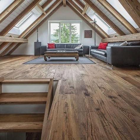 Loft Conversion Design, Attic Living Room, Attic Bedroom Designs, Attic Loft, Kids Basement, Attic Ideas, Attic Conversion, Attic Design, Bar Basement