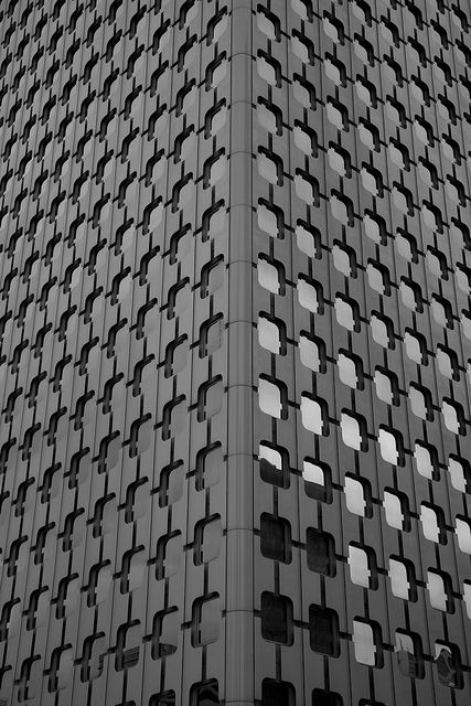 facade Manmade Patterns, Perforated Skin Facade, Textile Facade, Vertical Facade Pattern, Textile Facade Architecture, Facade Pattern, Architectural Pattern, Building Skin, Natural Man