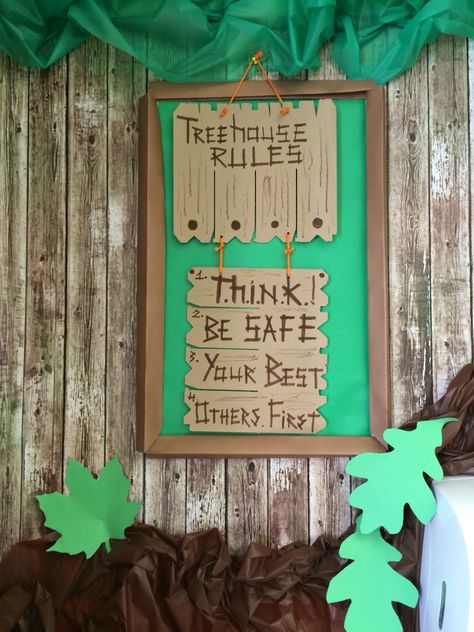 Magic Treehouse Classroom Theme, Magic Tree House Classroom Theme, Treehouse Classroom Theme, Treehouse Classroom, Treehouse Room, Forest Library, Bridge Kids, Inclusion Teacher, Nature Classroom