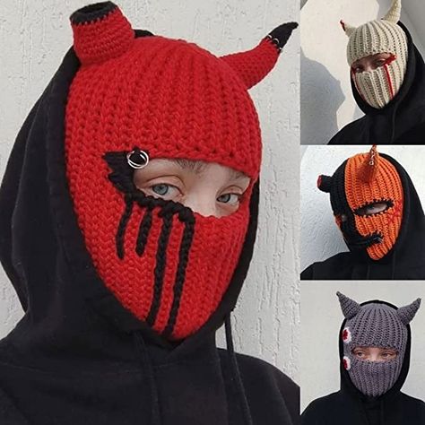 Halloween Masquerade, Cycling Cap, Ski Hats, Crochet Inspiration, Ski Mask, Purple Pattern, Fall Accessories, Hat For Man, Fete Halloween