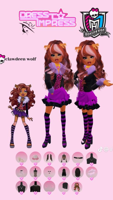 Clawdeen Monster High, Monster High Dress, Duo Dress, Baddie Outfits Ideas, Mermaid Inspired, Aesthetic Outfit Ideas, Toddler Costumes, Themed Outfits, Baddie Outfits