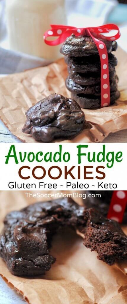 Dairy Free Fudge, Galletas Keto, Avocado Cookies, Chocolate Fudge Cookies, Avocado Dessert, Aip Desserts, Cookies Healthy, Chocolate Avocado, Cookies Gluten Free