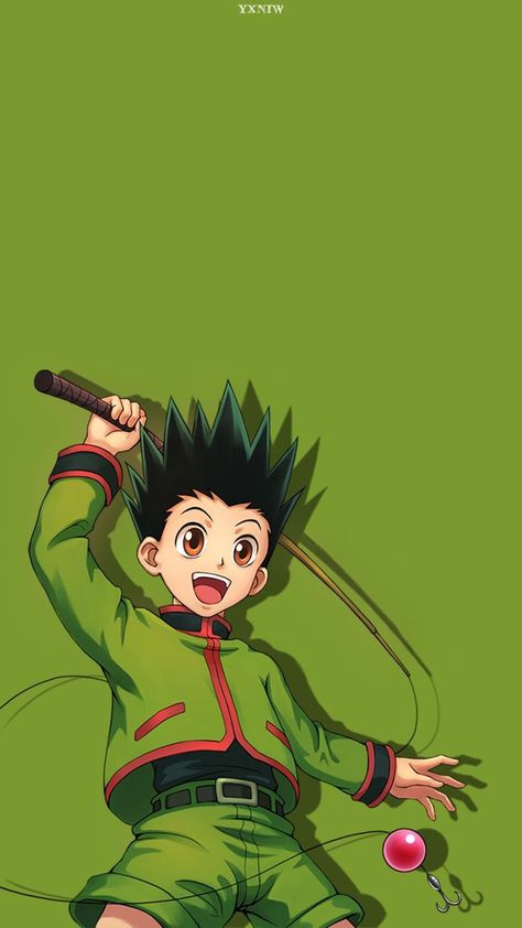 Hxh Gon Wallpaper, Gon Wallpaper, Blue Hair Anime Boy, Hunter Tattoo, Anime Hunter X Hunter, Iconic Anime, Anime Hunter, Jelly Wallpaper, Hunter Fans