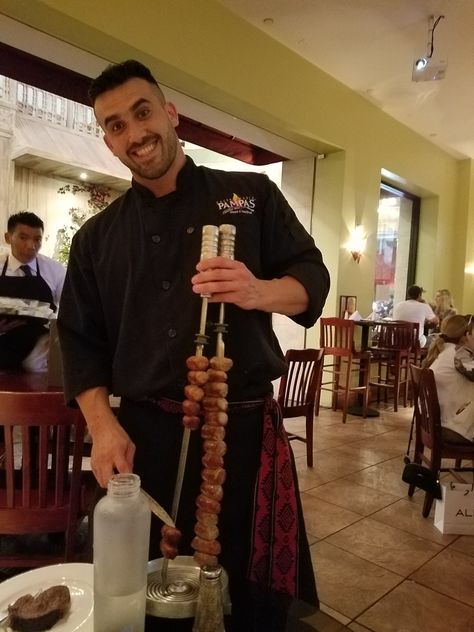 Eat at Pampas Brazilian Grill  where they crave your meat tableside Brazilian Grill, Crave You, Grill Restaurant, Grilling, Restaurant