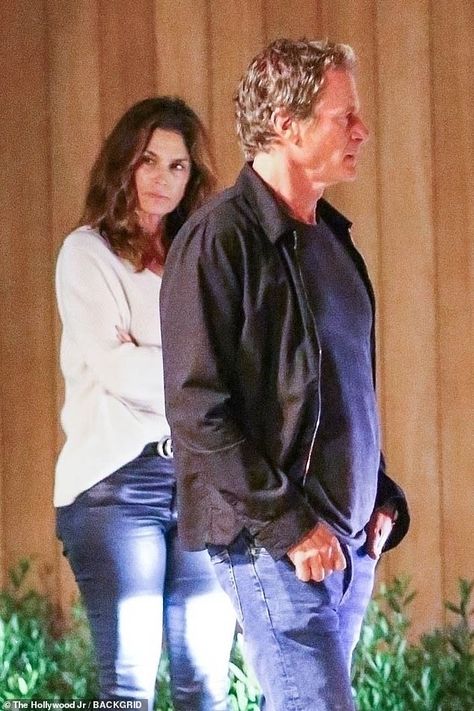 Cindy Crawford and Rande Gerber head home after a double date with their close friends in Malibu | Daily Mail Online Rande Gerber, Cindy Crawford Home, Date With Friends, Cindy Crawford, Dinner Date, Close Friends, Daily Mail, Magazine Cover, Going Out