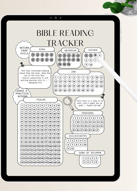 Bible Reading Tracker Free Printable, Bible Tracker Printable, Bible Prompts, Bible Reading Tracker, Job Bible, Progress Tracker, Tracker Free, Bible Time, Reading Tracker