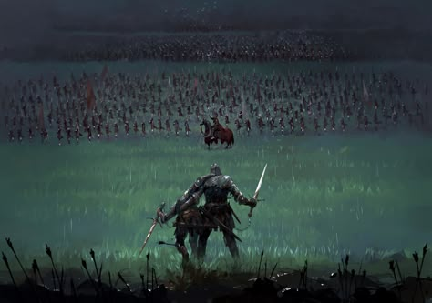 ArtStation - Poitiers, Chaehyeon Ra Injured Warrior, Fantasy Battle Art, Last Stand Battle Art, Battle Scene Art, Fantasy Battle Scene, Shortsword Fantasy Art, Fantasy Longsword Art, Scene Drawing, Fantasy Background