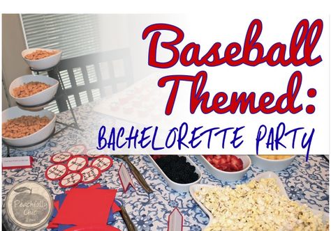 Baseball Themed Bachelorette Party Baseball Themed Bridal Shower Ideas, Baseball Theme Bachelorette Party, Bachelorette Baseball Theme, Baseball Bachelorette Party, Baseball Bachelorette, Bachelor Party Themes, Bach Weekend, Themed Bachelorette Party, Bachelorette Theme