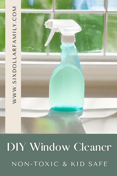 Say goodbye to streaks and smudges with this easy DIY window cleaner recipe! Achieve crystal-clear windows in no time! Window Cleaner Recipes, Diy Window Cleaner, Window Cleaner Homemade, Streak Free Windows, Homesteading Life, Homemade Cleaner, Homemade Cleaners Recipes, Homemade Cleaning Supplies, Homemade Cleaning