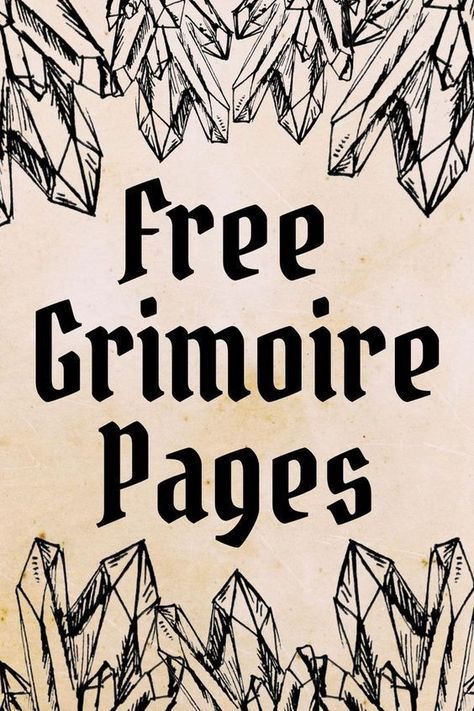 Download these Free Grimoire Pages and Book of Shadows PDF files. Add these printables to your personal BOS, Book of Shadow Journal, or Spell Book. Book Of Shadows Cover Page, Shadow Journal, Book Of Shadows Pdf, Grimoire Ideas, Book Of Shadows Pages, Grimoire Pages, Grimoire Book, Wiccan Spell Book, Spell Books