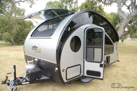 Alto Camper, Teardrop Trailer Camping, Roof Model, Trip Style, Teardrop Campers, Diy Camper Trailer, Small Travel Trailers, Caravan Camping, Travel Camper