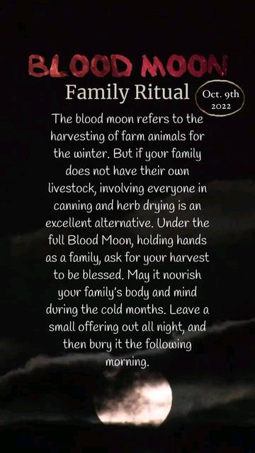 Blood Moon Rituals, Preparing For Winter, Spells That Actually Work, Spells For Beginners, Full Moon Ritual, Hunter S, Moon Witch, Blood Moon, The Hunter