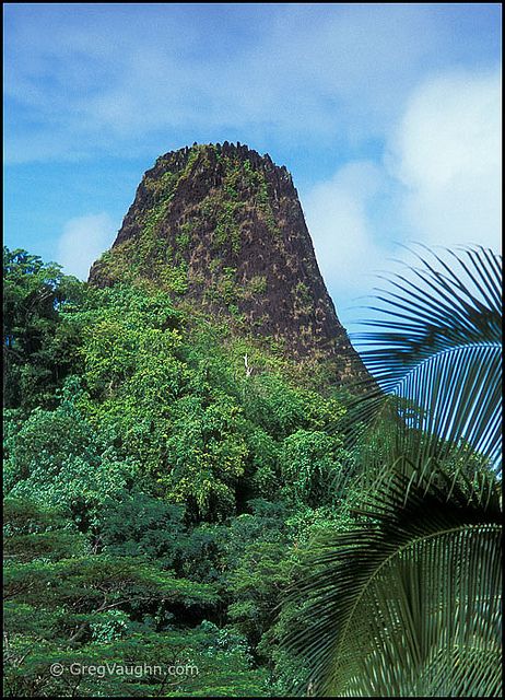 Pwusehn Malek, Pohnpei--Also known as Chickenshit Mountain Pohnpei Micronesia, Continental Airlines, Sea Adventure, Polynesian Art, Iran Travel, Peace Corps, Adventure Of The Seas, Federated States Of Micronesia, Interesting Places