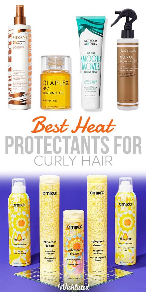 Heat Protectant For Curly Hair, Best Heat Protectant For Hair, Best Heat Protectant, Heat Protectant Hair, Carols Daughter Products, Heat Protectant, Black Natural Hairstyles, Anti Frizz Products, Hair Care Tips