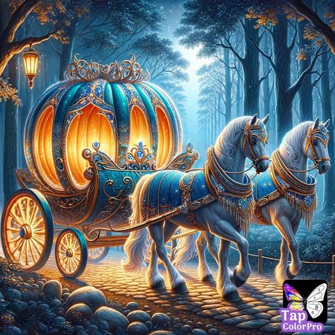 Cinderella Cartoon, Cinderella Pumpkin, Cinderella Carriage, Pumpkin Carriage, Magic Castle, Mickey Halloween, Disney Phone Wallpaper, Best Disney Movies, Girly Tattoos