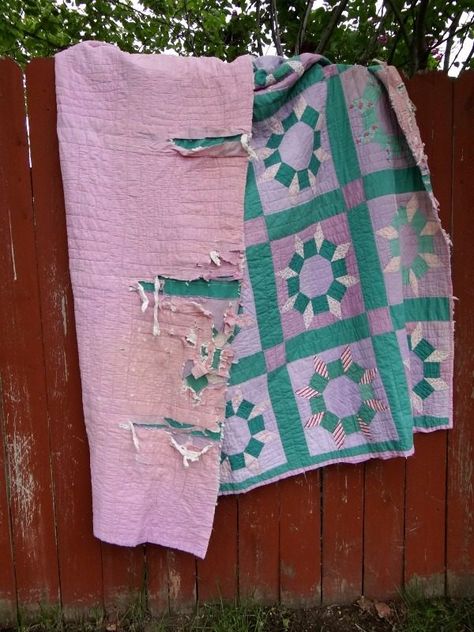 What To Make Out Of Old Quilts, Old Quilts Repurposed Sewing Projects, Repurpose Quilts Ideas, Things To Make With Old Quilts, Repurposed Quilts Ideas, Upcycle Old Quilts, Repurposing Old Quilts, Vintage Quilt Upcycle, Old Quilts Repurposed Ideas