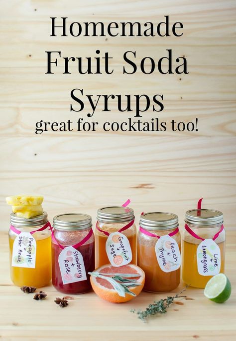 Homemade Soda Syrups Drinkmate Recipes, Homemade Soda Syrup, Sodastream Recipes, Soda Stream Recipes, Fruit Soda, Sweet Sauces, Soda Syrup, Syrup Recipes, Peach Strawberry