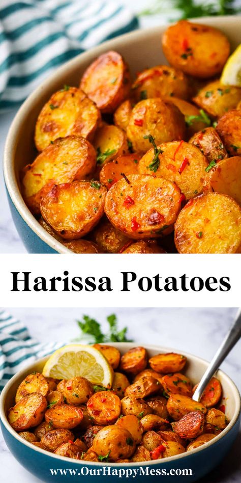 Eat More Fruit, Harissa Recipes, Fruit And Veggies, Art To Make, Potato Recipes Side Dishes, Potato Side Dishes, My Sons, Potato Dishes, Into Art