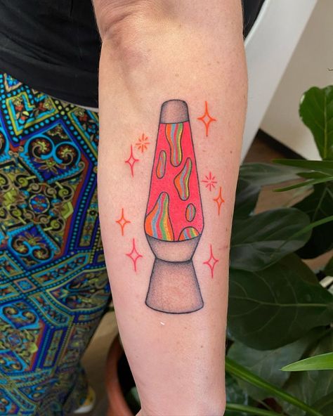 Lava Lamp Tattoo Black, Tiny Lava Lamp Tattoo, Ghost Lava Lamp Tattoo, American Traditional Lava Lamp Tattoo, Lava Lamp Lady Drawing, Lava Lamp Tattoo, Lamp Tattoo, Plus Wedding Dresses, Tattoo Cover-up