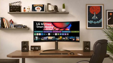 LG Launches MyView Smart Monitor 34SR65QC with Curved UltraWide Screen Desktop Gadgets, Mobile News, Lg Electronics, Productivity Apps, Home Technology, Video Capture, Display Design, Cloud Storage, Business Solutions