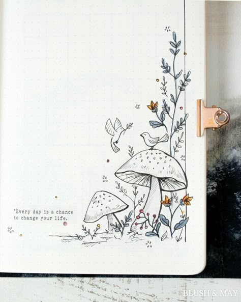 Flower Journal Drawings, Journal D'inspiration, Craft Letters, Sketch Doodles, Kraf Kertas, Desain Buklet, Drawing Hands, Bullet Journal Aesthetic, Bullet Journal Notebook