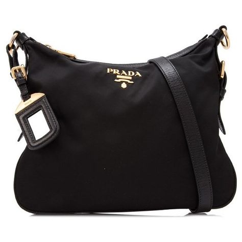 Pre-owned Prada Tessuto Saffiano Sling Bag ($460) ❤ liked on Polyvore featuring bags, black, zip top bag, prada bags, sling bag, clear bags and print bags Bag Prada, Bags Black, Prada Bags, Clear Bags, Polyvore Set, Zip Top, Sling Bag, Prada, Shoulder Bag