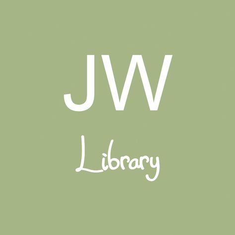 Jw Library Icon Aesthetic, Jw Library Icon, Language Icon, Jw Library, Iphone Customization, Library Icon, App Covers, Green Aesthetic, App Icon